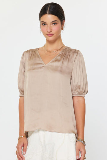 The Elara V-Neck Blouse