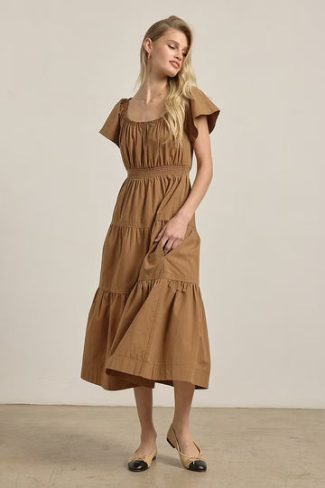 The Amber Tiered Dress — Comfortable Minimalist Everyday Wear